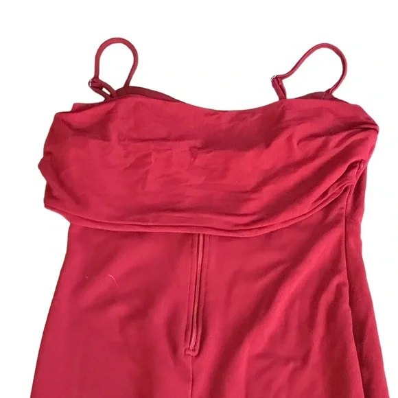 {Fashion House} Midi length High Leg Slit Fitted  bodycon fitted dress - Picture 6 of 10